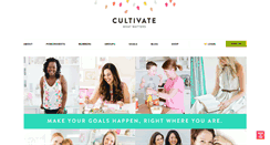 Desktop Screenshot of cultivatewhatmatters.com